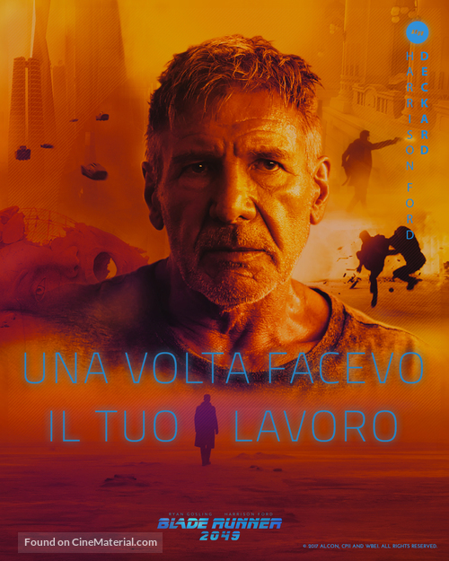 Blade Runner 2049 - Italian Movie Poster