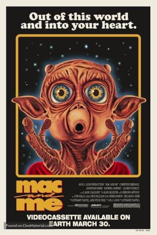 Mac and Me - Movie Poster