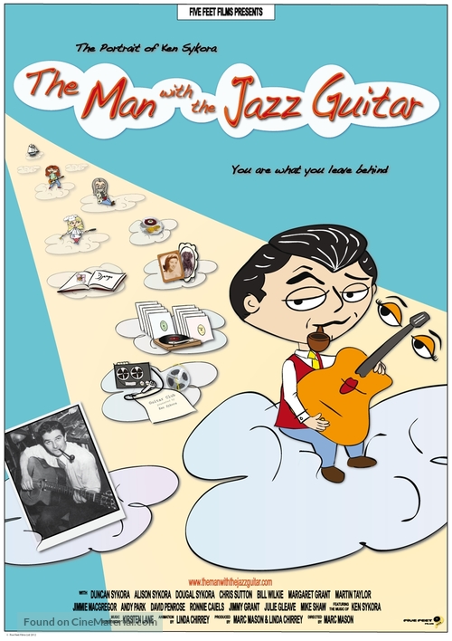 The Man with the Jazz Guitar - British Movie Poster