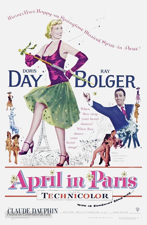 April in Paris - Movie Poster