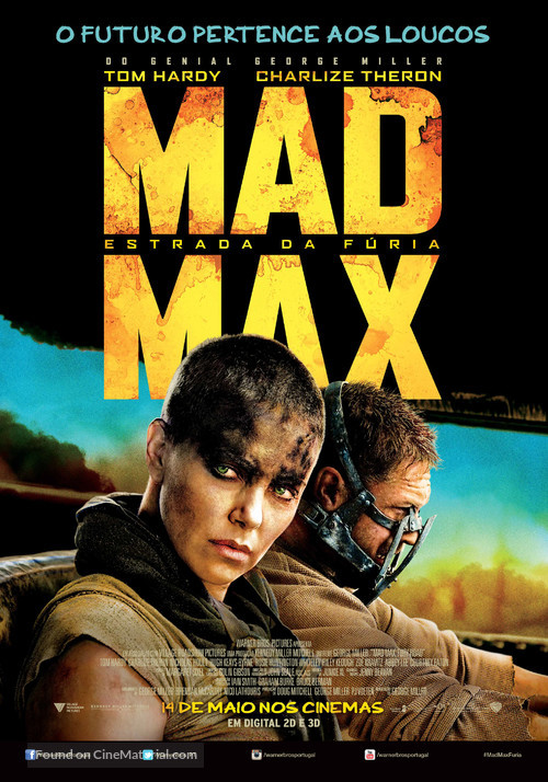 Mad Max: Fury Road - Portuguese Movie Poster