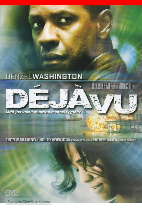 Deja Vu - Finnish DVD movie cover