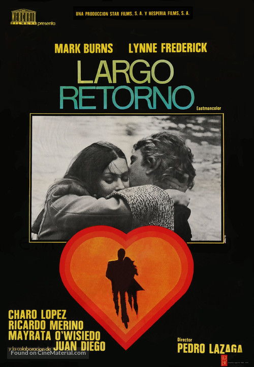 Largo retorno - Spanish Movie Poster