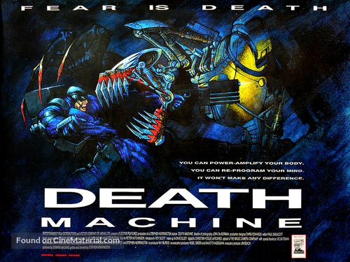 Death Machine - British Movie Poster