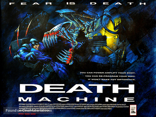 Death Machine - British Movie Poster