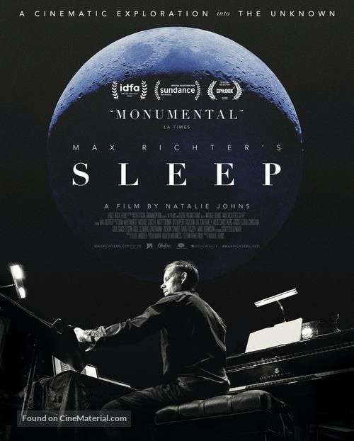 Max Richter&#039;s Sleep - British Movie Poster