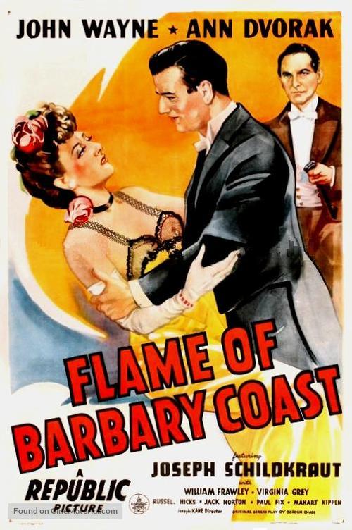 Flame of Barbary Coast - Movie Poster