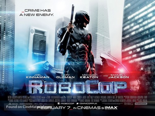 RoboCop - British Movie Poster