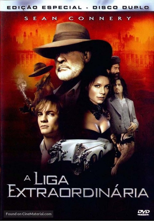The League of Extraordinary Gentlemen - Brazilian DVD movie cover