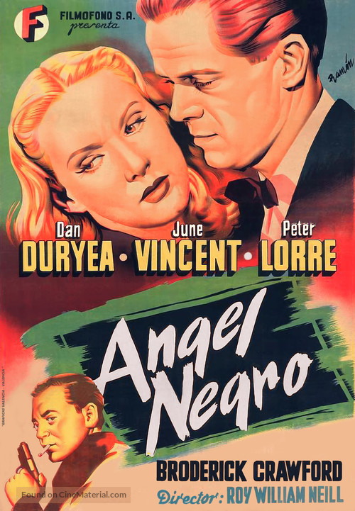 Black Angel - Spanish Movie Poster