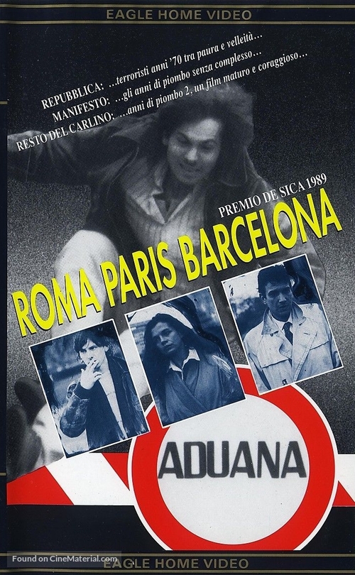 Roma-Paris-Barcelona - Italian Movie Cover