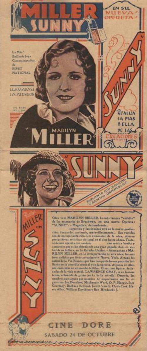 Sunny - Argentinian poster