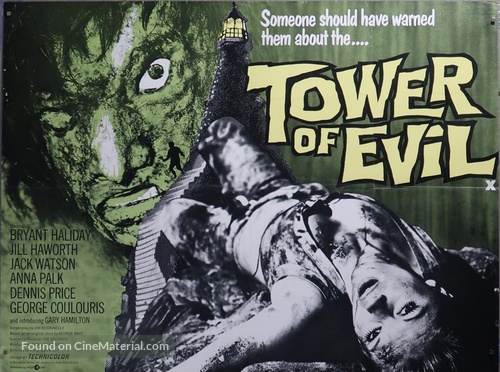 Tower of Evil - British Movie Poster