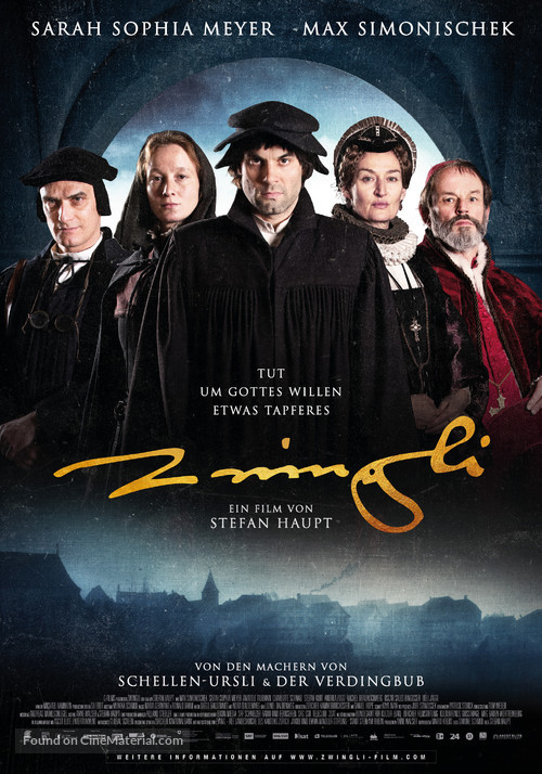 Zwingli - Swiss Movie Poster
