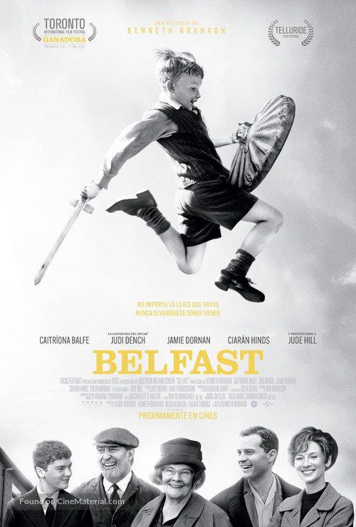 Belfast - Spanish Movie Poster