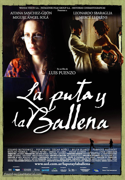 La puta y la ballena - Argentinian Movie Poster