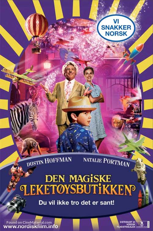 Mr. Magorium&#039;s Wonder Emporium - Norwegian Movie Poster