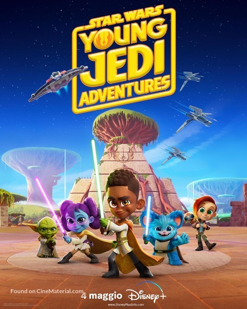 &quot;Star Wars: Young Jedi Adventures&quot; - Italian Movie Poster