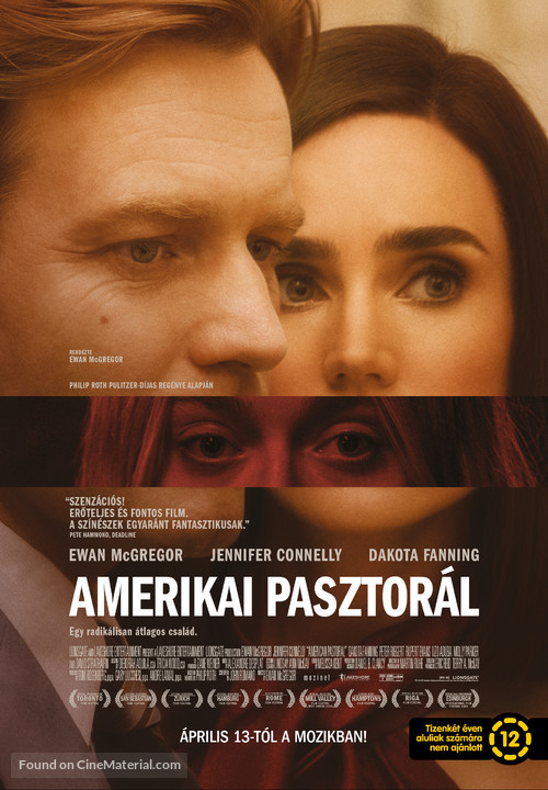 American Pastoral - Hungarian Movie Poster