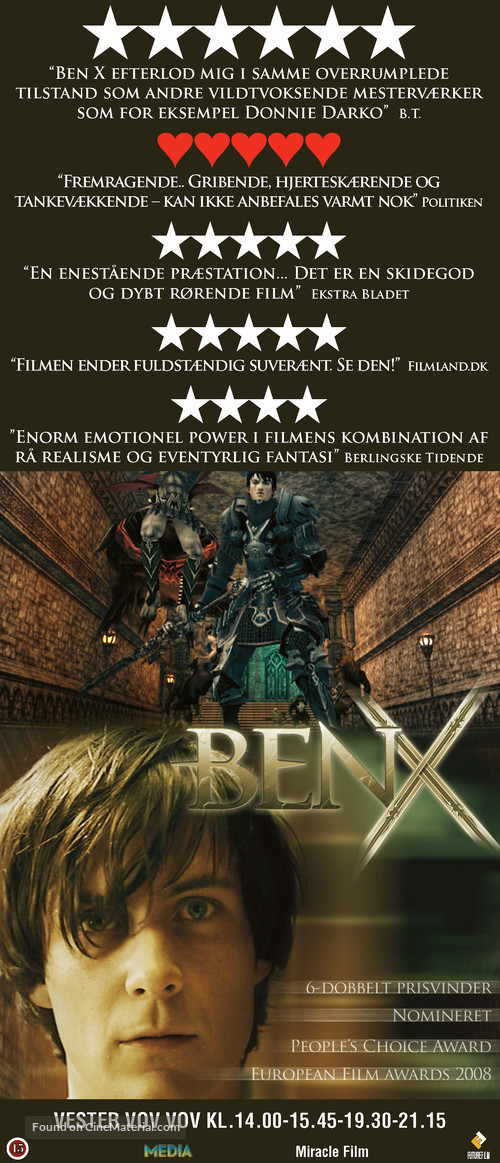 Ben X - Danish Movie Poster