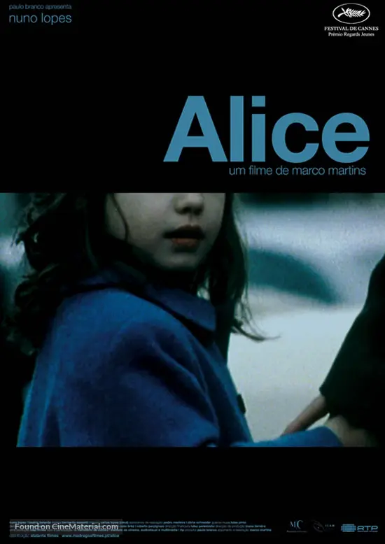 Alice - Portuguese Movie Poster