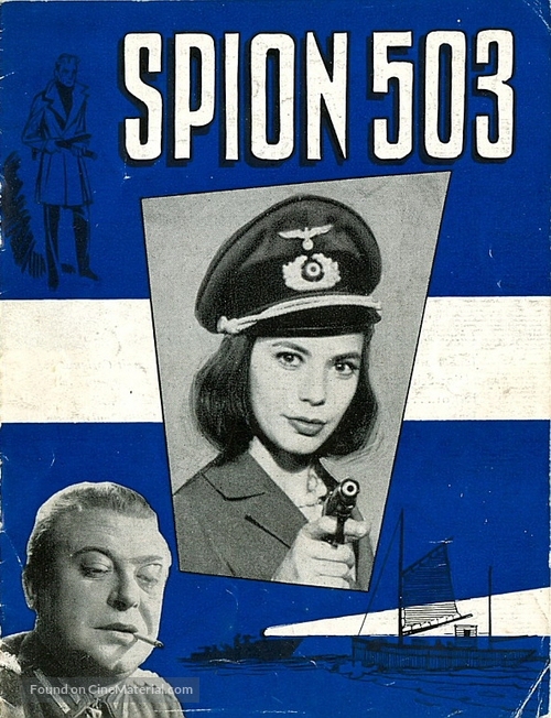 Spion 503 - Danish Movie Poster