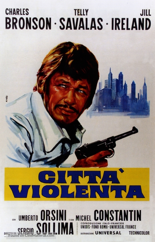 Citt&agrave; violenta - Italian Movie Poster