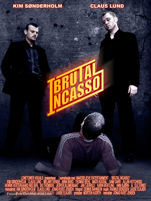 Brutal Incasso - Danish poster