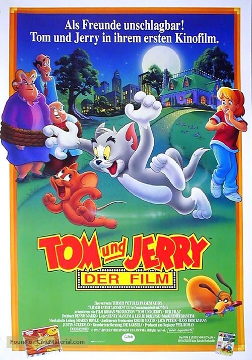 New poster for Tom and Jerry: The Movie