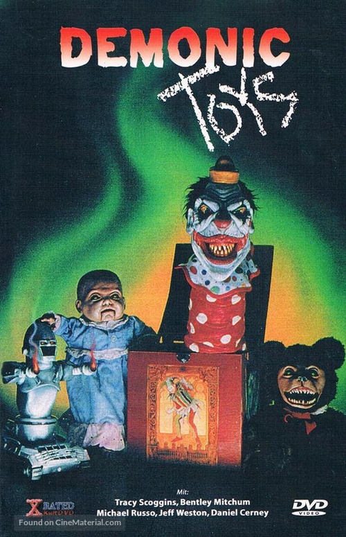 Demonic Toys - German DVD movie cover