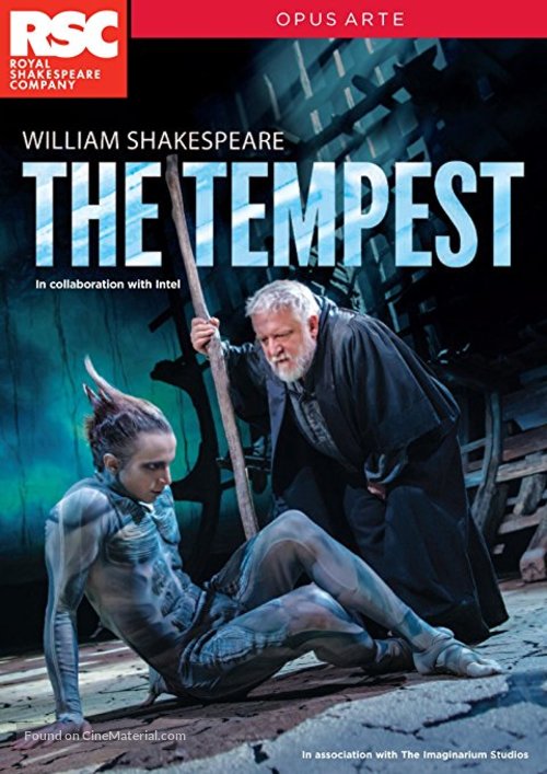 RSC Live: The Tempest - DVD movie cover