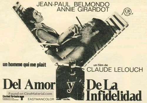 Un homme qui me pla&icirc;t - Spanish poster