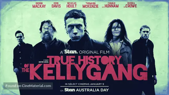 True History of the Kelly Gang - Australian Movie Poster