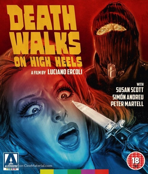 La morte cammina con i tacchi alti - British Blu-Ray movie cover