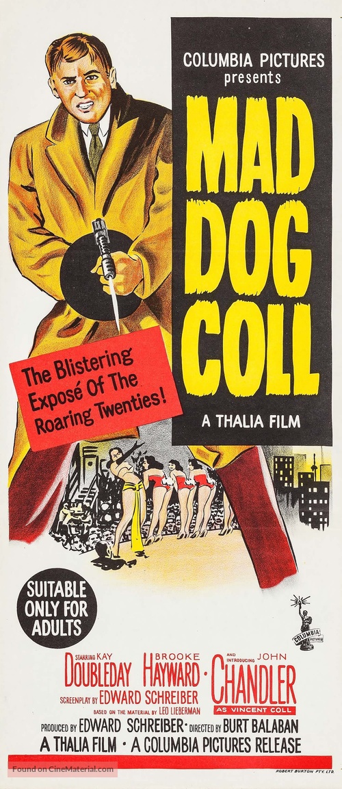 Mad Dog Coll - Australian Movie Poster