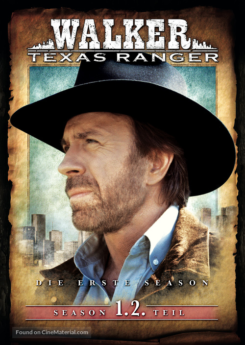&quot;Walker, Texas Ranger&quot; - German DVD movie cover