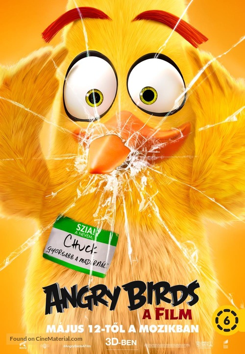 The Angry Birds Movie - Hungarian Movie Poster