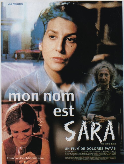 Em dic Sara - French Movie Poster