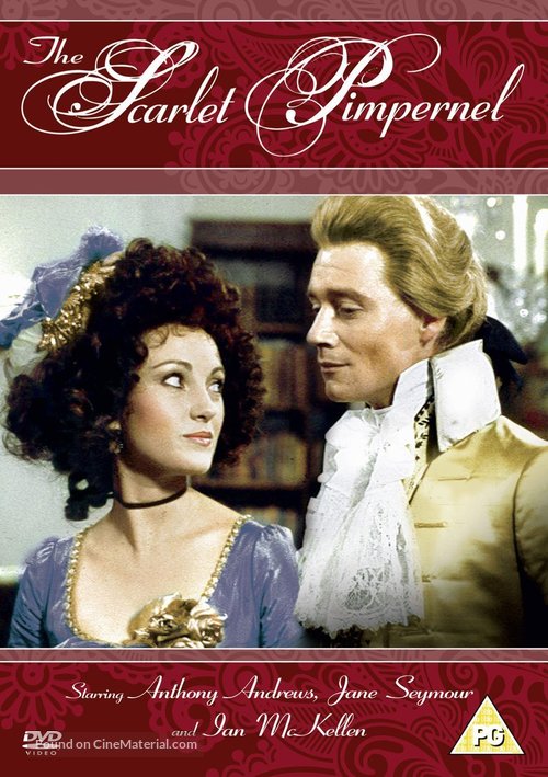 The Scarlet Pimpernel - British DVD movie cover