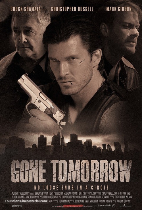 Gone Tomorrow - Canadian Movie Poster