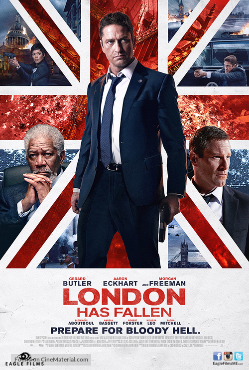 London Has Fallen - Lebanese Movie Poster