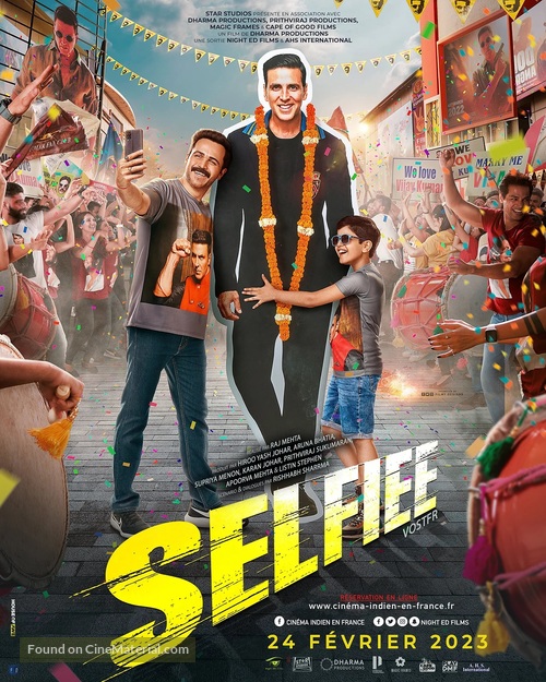 Selfiee - French Movie Poster