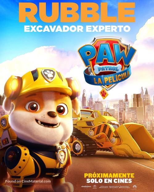 Paw Patrol: The Movie - Mexican Movie Poster