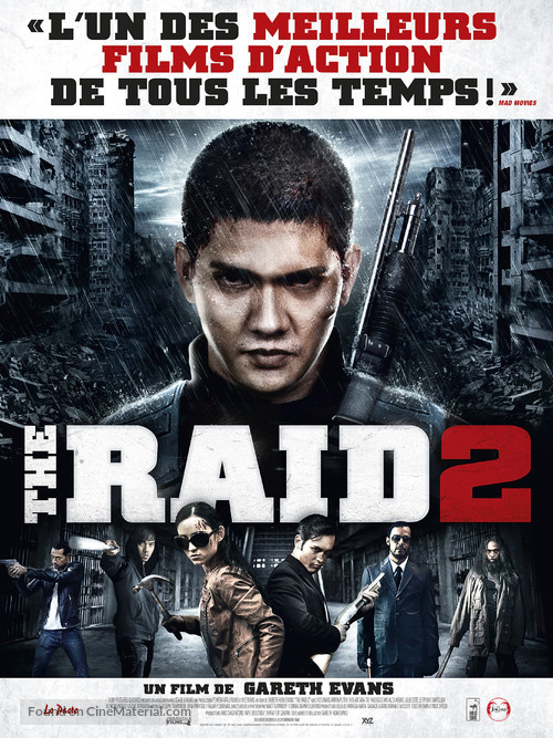 The Raid 2: Berandal - French Movie Poster