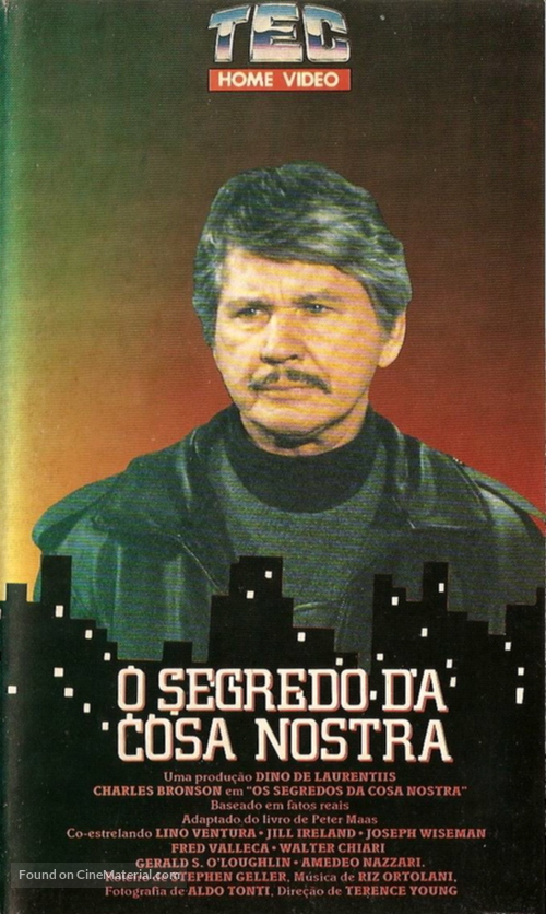 The Valachi Papers - Brazilian Movie Cover