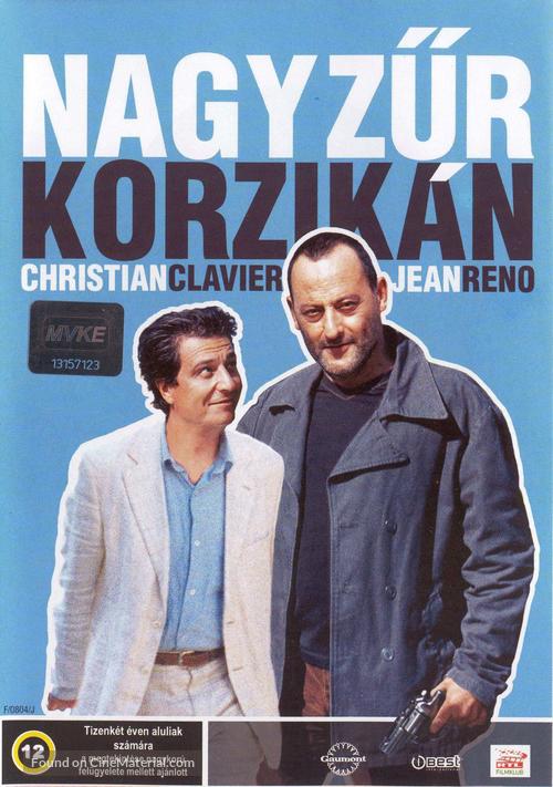 L&#039;enqu&ecirc;te corse - Hungarian DVD movie cover