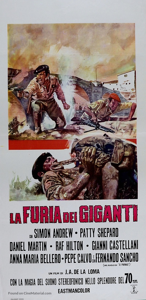 Golpe de mano (Explosi&oacute;n) - Italian Movie Poster