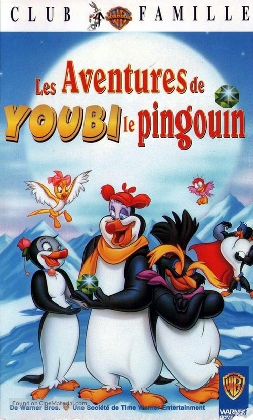 The Pebble and the Penguin - French VHS movie cover