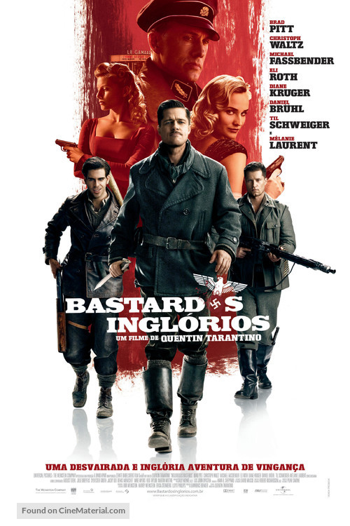 Inglourious Basterds - Brazilian Movie Poster