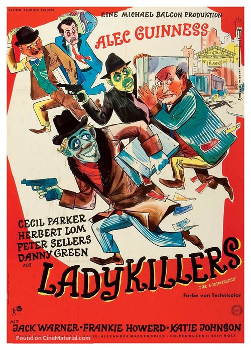 The Ladykillers - German Movie Poster